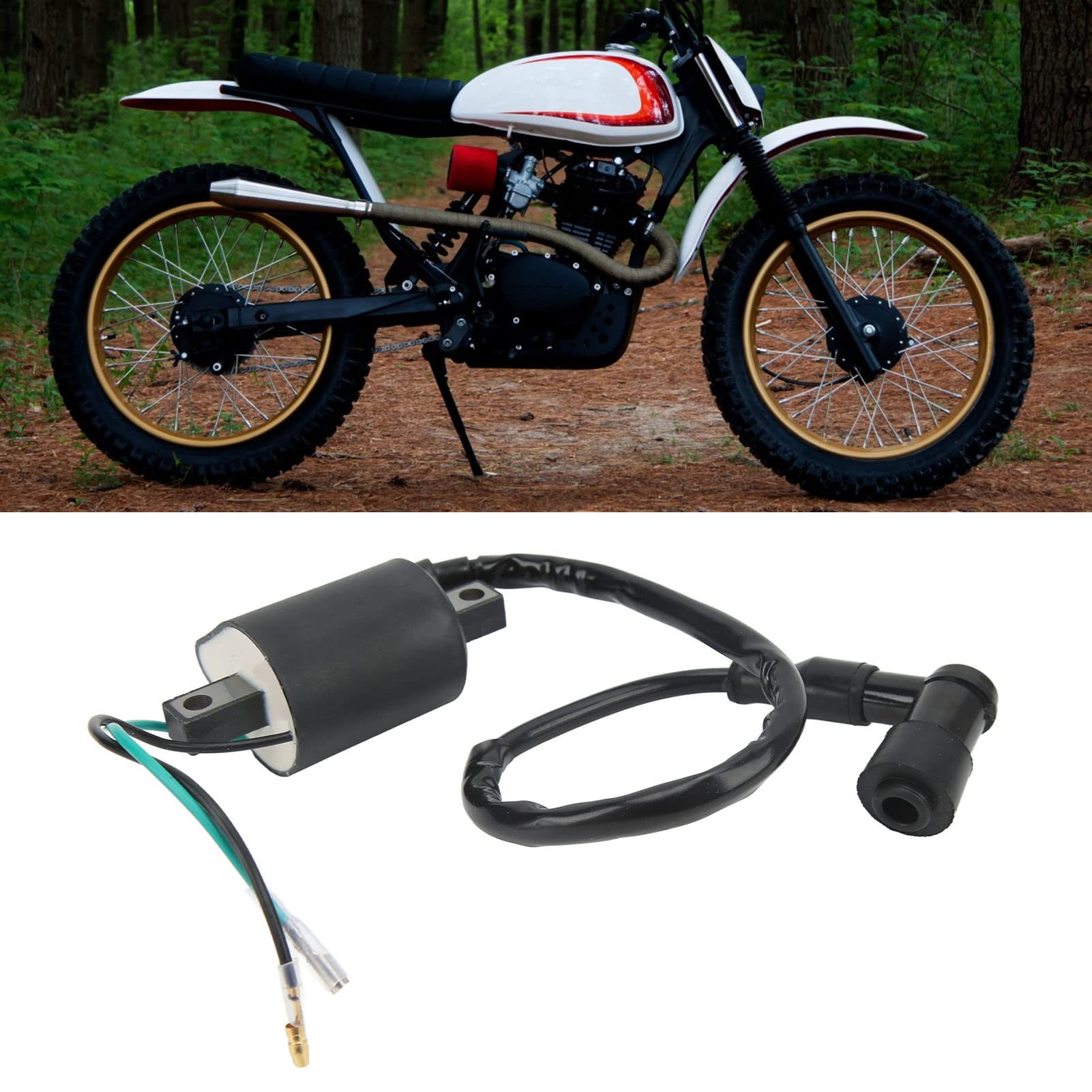 Amazon | イグニッションコイル, Yctze オートバイ 6V 点火コイル